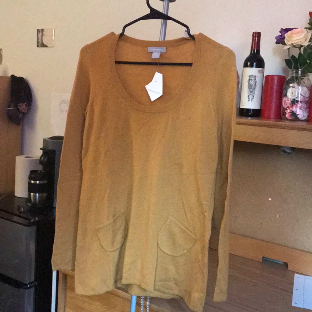 Orange sweater
